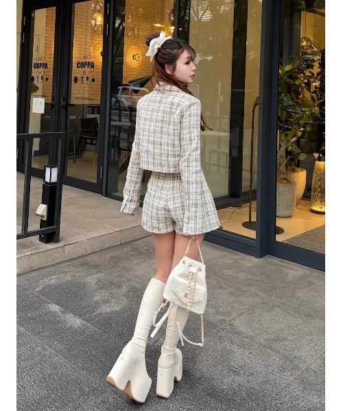 Darich（ダーリッチ） スカート Vernal Tweed ミニスコート : ZOZOTOWN