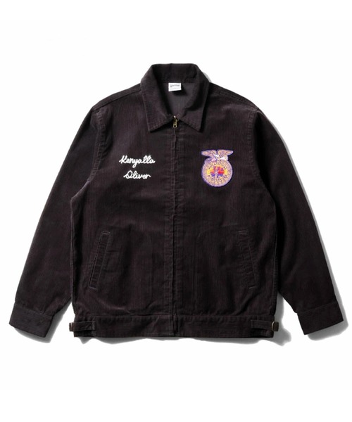 HOUSTON（ヒューストン） ブルゾン アウター CORDUROY EMBROIDERY FFA