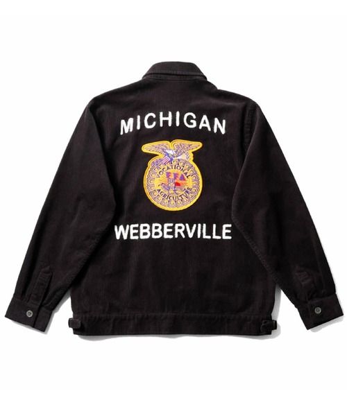 HOUSTON（ヒューストン） ブルゾン アウター CORDUROY EMBROIDERY FFA