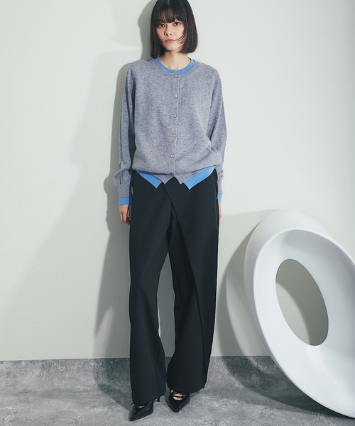 「SMILE ORCHID」 ニットカーディガン M ブラウン レディース_画像8