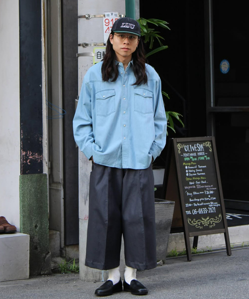 NVRFRGT（ネヴァーフォーゲット） パンツ S CURVED UTILITY CAPRI