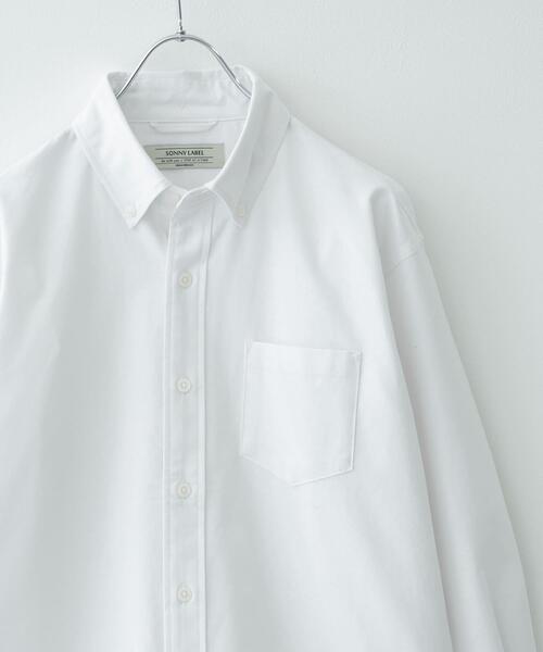 「URBAN RESEARCH Sonny Label」 長袖シャツ X-LARGE ネイビー メンズ_画像2