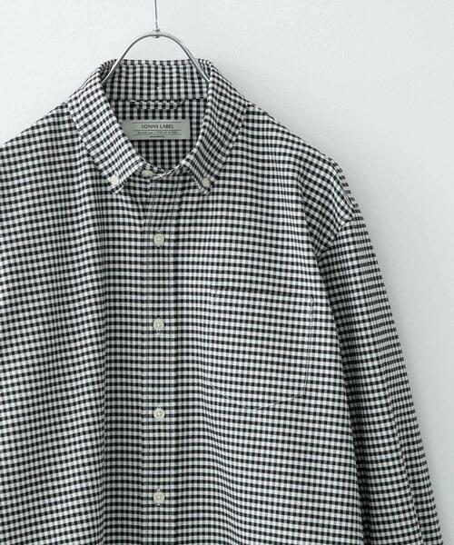 「URBAN RESEARCH Sonny Label」 長袖シャツ X-LARGE ネイビー メンズ_画像4