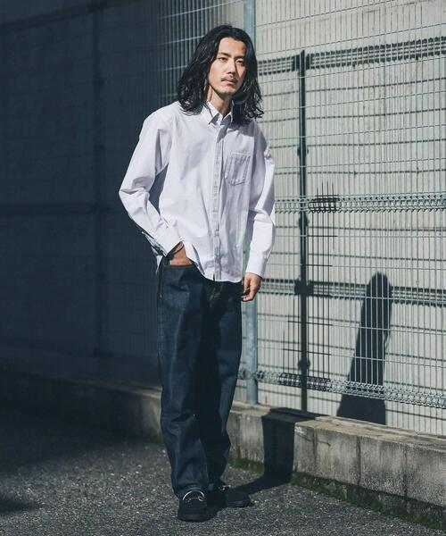 「URBAN RESEARCH Sonny Label」 長袖シャツ X-LARGE ネイビー メンズ_画像10