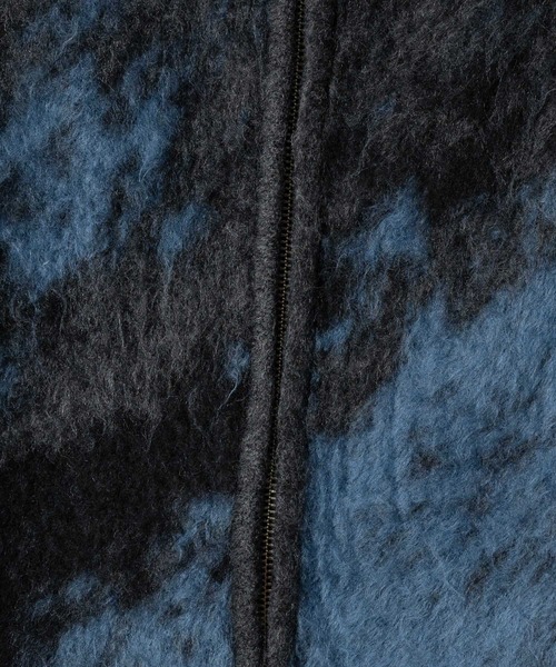 「KUUUPY」 ニットカーディガン SMALL ブルー メンズ_画像5