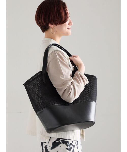 Te chichi（テチチ） ハンドバッグ メッシュコンビトートバッグ