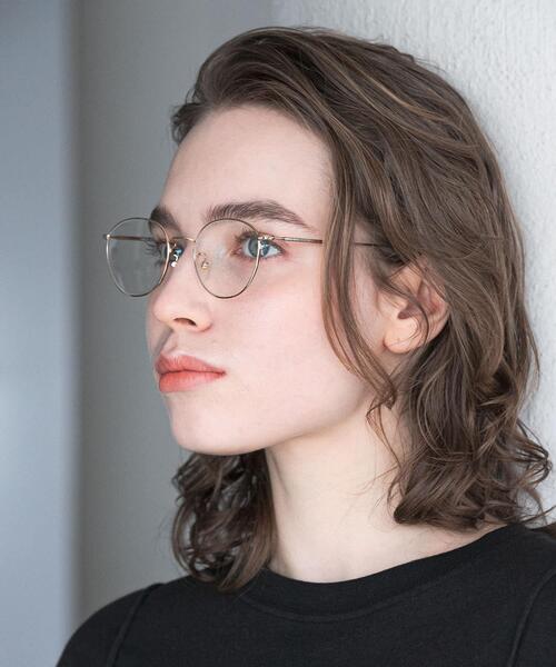 「KANEKO OPTICAL」 メガネ「URBAN RESEARCHコラボ」 - シルバー レディース_画像2