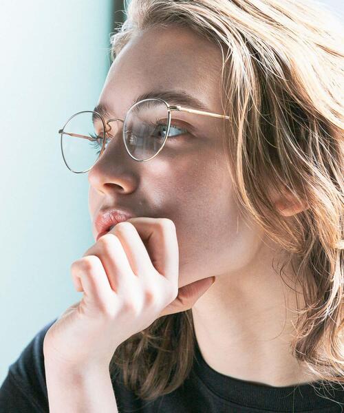 「KANEKO OPTICAL」 メガネ「URBAN RESEARCHコラボ」 - シルバー レディース_画像3