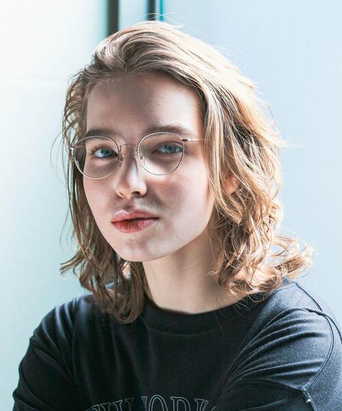 「KANEKO OPTICAL」 メガネ「URBAN RESEARCHコラボ」 - シルバー レディース_画像4