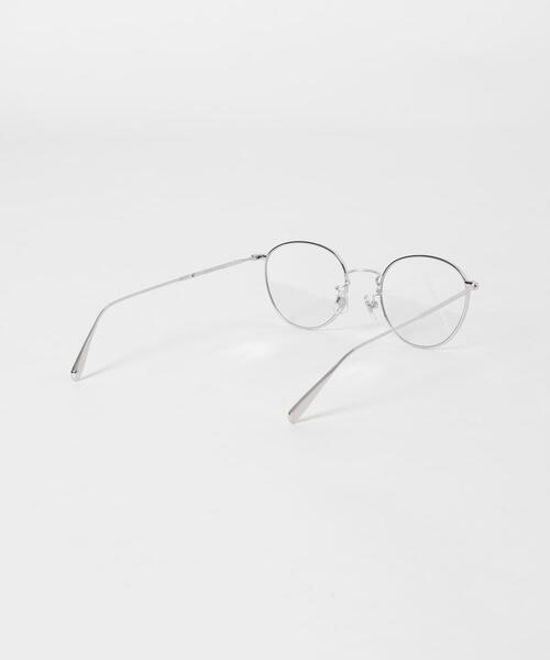 「KANEKO OPTICAL」 メガネ「URBAN RESEARCHコラボ」 - シルバー レディース_画像8
