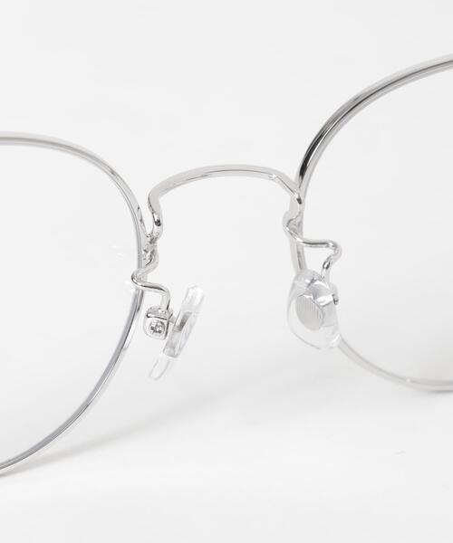 「KANEKO OPTICAL」 メガネ「URBAN RESEARCHコラボ」 - シルバー レディース_画像9