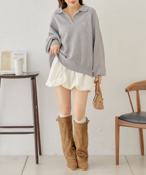 「Chico」 ミニスカート MEDIUM ブラック レディース_画像6