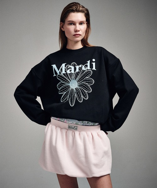 「Mardi Mercredi」 スウェットカットソー FREE レッド レディース_画像7
