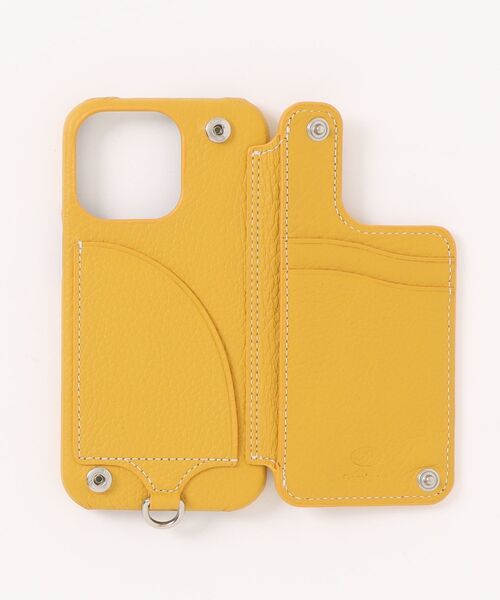 DEMIU（デミュウ） スマホケース POCHE FLAT iPhone13Pro : ZOZOTOWN
