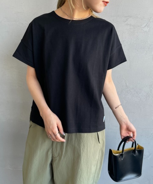 ORCIVAL（オーシバル） tシャツ 半袖 ボートネック ショートスリーブ