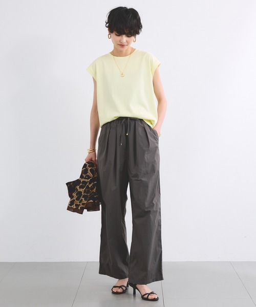パンツ BARNYARDSTORM / トラベルイージーパンツ「撥水 / JAPAN FABRIC」「セットアップ対応」 レディースの画像