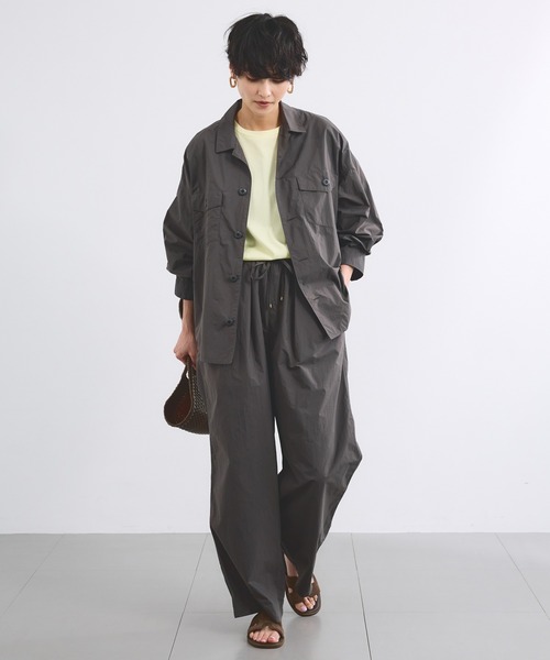 パンツ BARNYARDSTORM / トラベルイージーパンツ「撥水 / JAPAN FABRIC」「セットアップ対応」 レディースの画像