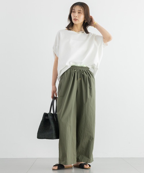 パンツ BARNYARDSTORM / トラベルイージーパンツ「撥水 / JAPAN FABRIC」「セットアップ対応」 レディースの画像