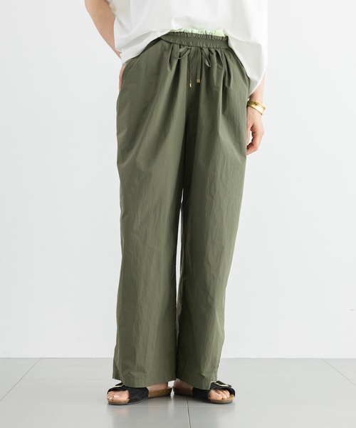 パンツ BARNYARDSTORM / トラベルイージーパンツ「撥水 / JAPAN FABRIC」「セットアップ対応」 レディースの画像