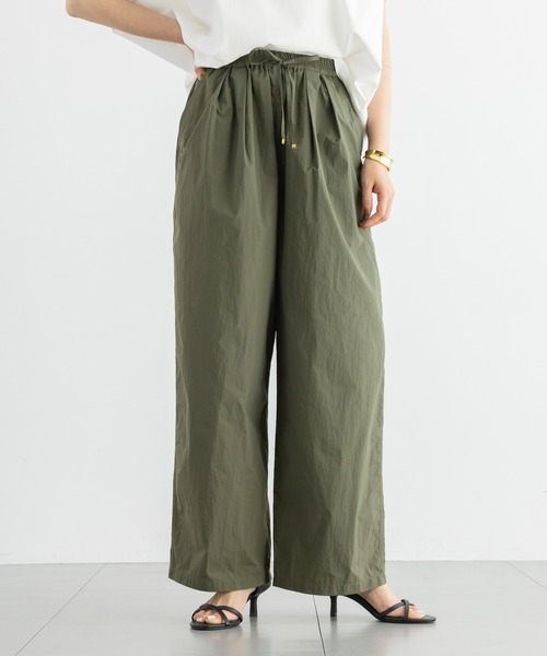パンツ BARNYARDSTORM / トラベルイージーパンツ「撥水 / JAPAN FABRIC」「セットアップ対応」 レディースの画像