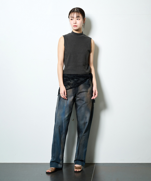 OVERNEATH（オーバーニース） tシャツ 別注 HEMP MOCK095：カットソー