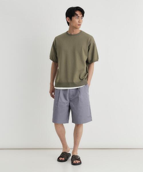 あおばくん本人着用現物　限定品　バギーショートパンツ Right-on（ライトオン） パンツ Refurbish(リファービッシュ)タック