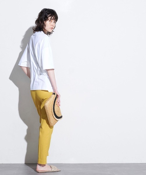 「la.f…」 半袖Tシャツ 7号 ホワイト レディース_画像8