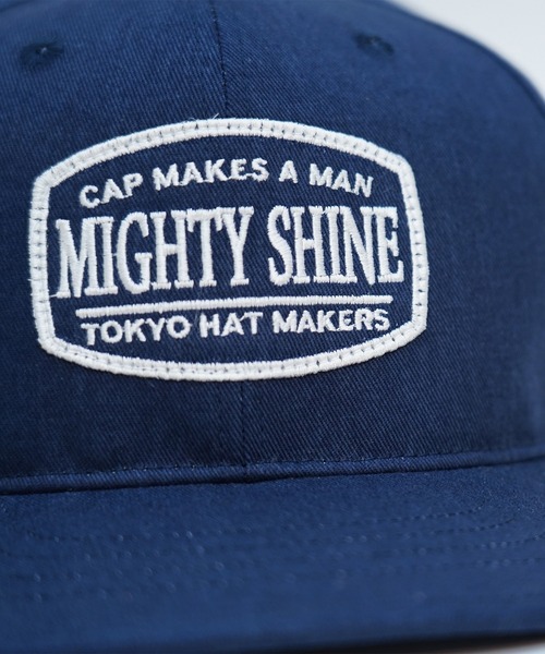 「Mighty Shine」 キャップ FREE ベージュ メンズ_画像2