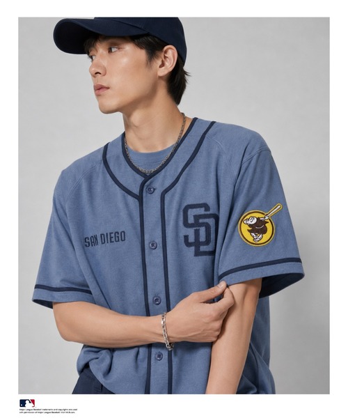 MLB シャツ MLB/メジャーリーグベースボール ユニフォームシャツ
