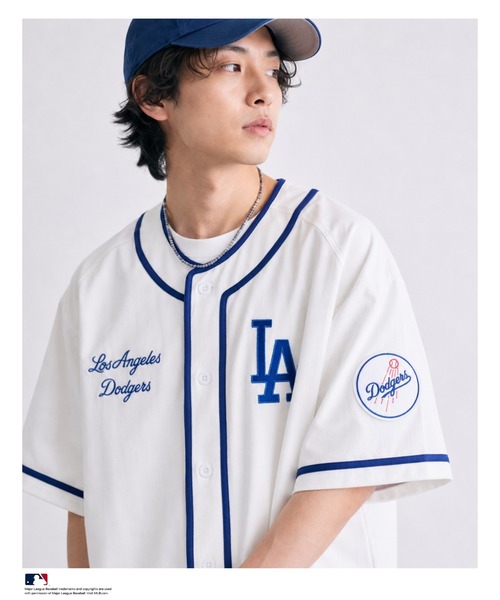MLB シャツ MLB/メジャーリーグベースボール ユニフォームシャツ