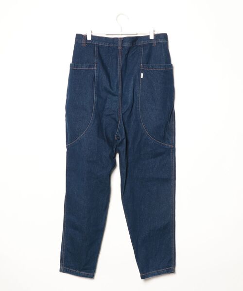 「rehacer」 サルエルデニムパンツ LARGE インディゴブルー メンズ_画像2