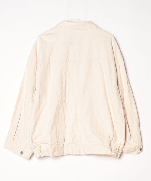 「w closet」 デニムジャケット - ホワイト レディース_画像2