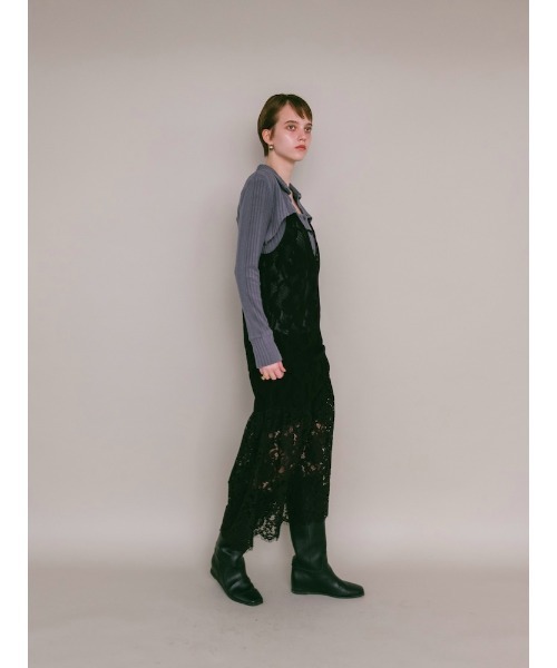 sahara（サハラ） ワンピース 「26AW PRE ORDER」Lace Switching Dress
