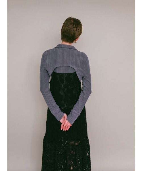 sahara（サハラ） ワンピース 「26AW PRE ORDER」Lace Switching Dress