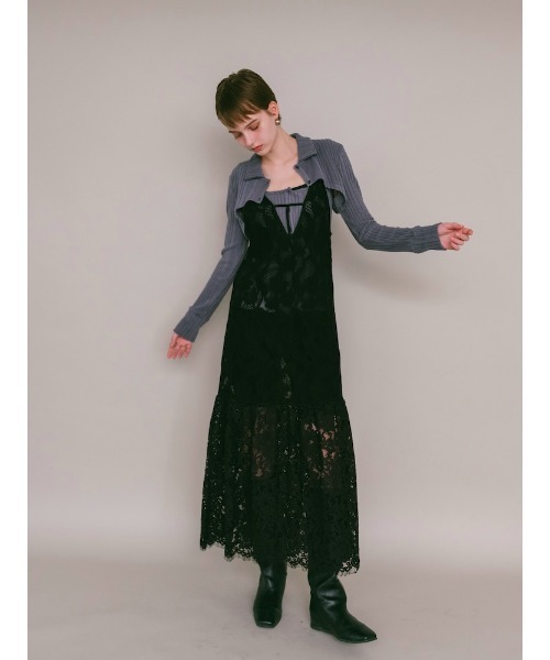 sahara（サハラ） ワンピース Lace Switching Dress : ZOZOTOWN Yahoo