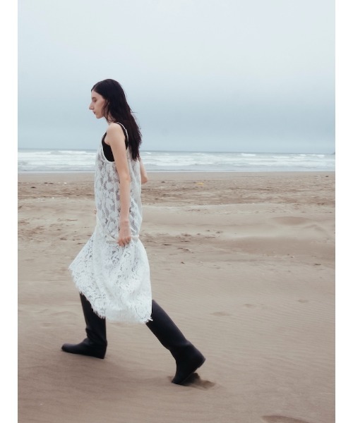 sahara（サハラ） ワンピース 「26AW PRE ORDER」Lace Switching Dress