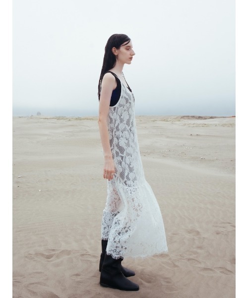 sahara ワンピース sahara（サハラ） ワンピース 「26AW PRE ORDER」Lace Switching Dress