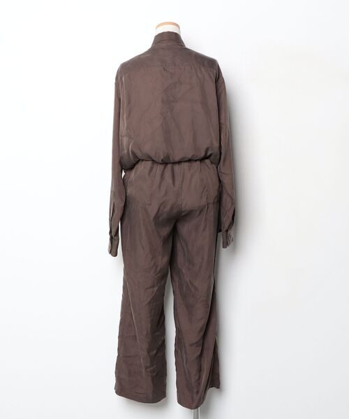 「YOKE」 CUPRO JUMP SUIT 1 ブラウン メンズ_画像2