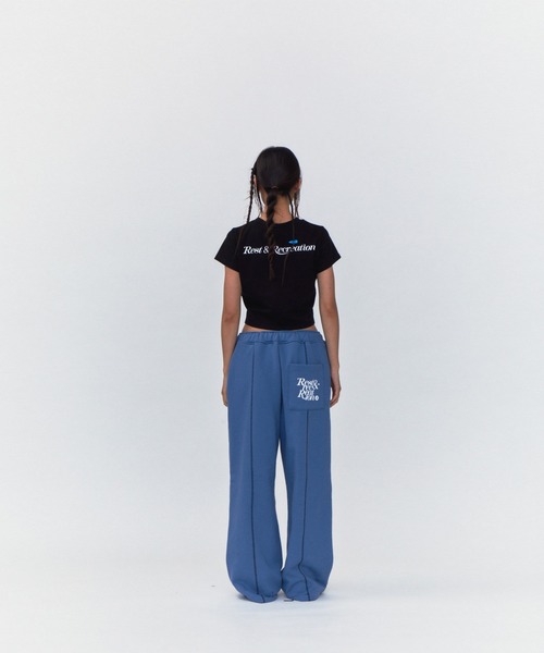 「Rest&Recreation」 半袖Tシャツ ONE ホワイト レディース_画像6