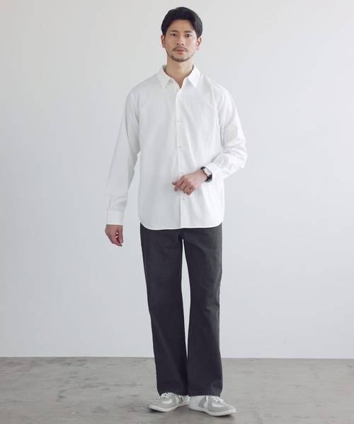 「SPU」 長袖シャツ L サックスブルー メンズ_画像2