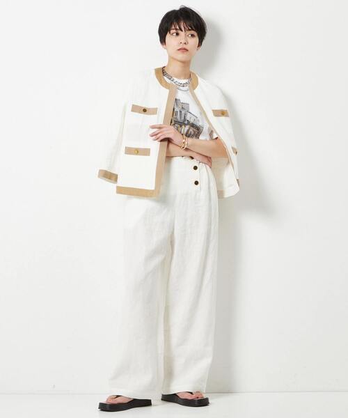 「Liesse」 パンツ 2 ホワイト レディース_画像8