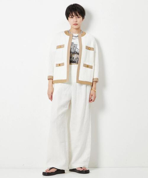 「Liesse」 パンツ 2 ホワイト レディース_画像9