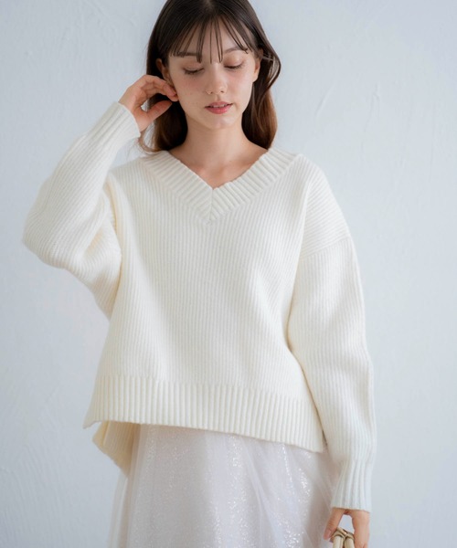 「NOELA」 ニットカーディガン フリー モカ レディース_画像6