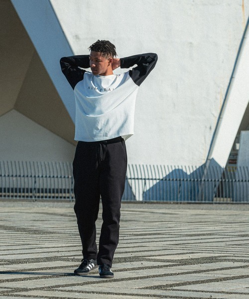 「NUMERALS」 長袖Tシャツ LARGE ホワイト メンズ_画像4