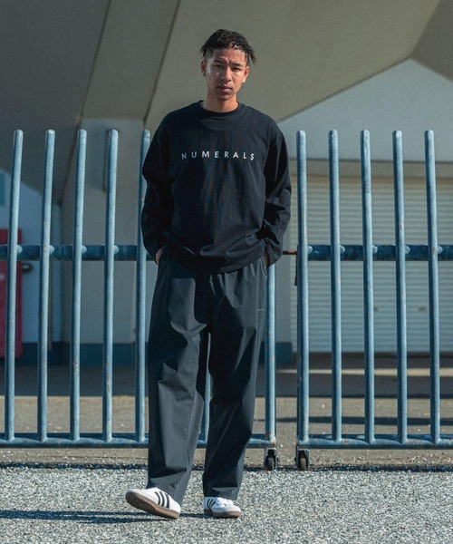「NUMERALS」 長袖Tシャツ LARGE ホワイト メンズ_画像9