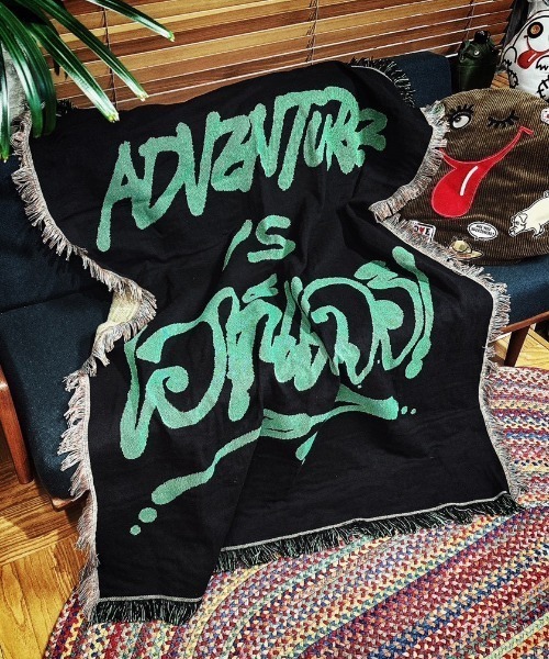 【新品】ネイタルデザイン SWEET  RAG AIOT! Ver. natal design（ネイタルデザイン） ブランケット WOVEN BLANKET AIOT