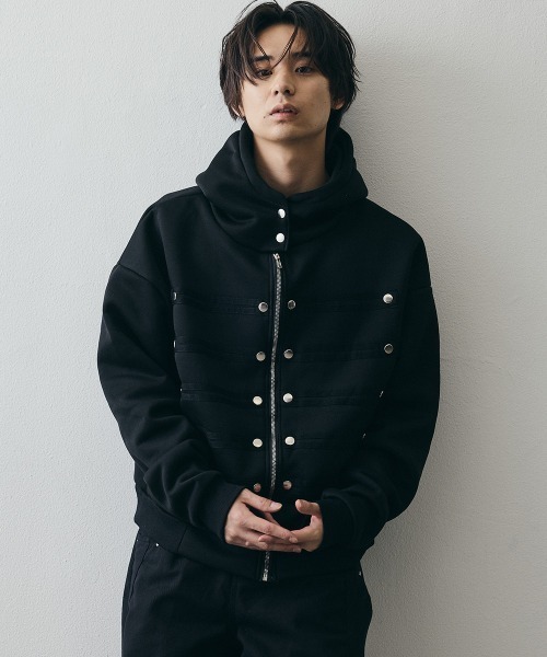 Shoowtime（ショウタイム） パーカー Napoleon Detail high neck 