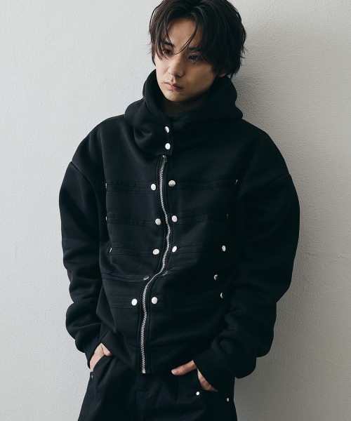 Shoowtime（ショウタイム） パーカー Napoleon Detail high neck