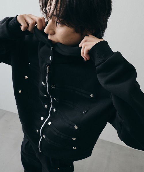 Shoowtime（ショウタイム） パーカー Napoleon Detail high neck 