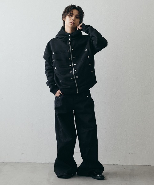 Shoowtime（ショウタイム） パーカー Napoleon Detail high neck